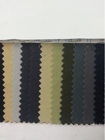 HK LNHE  T/C 磨毛防水絹+噴膠 細節-1